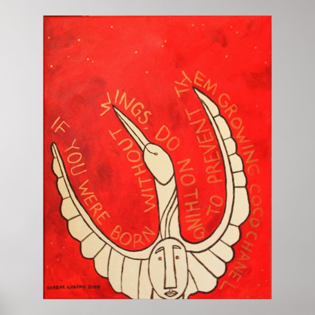 Affiches Né sans ailes (Devant)