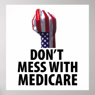Affiches Ne touchez pas à Medicare