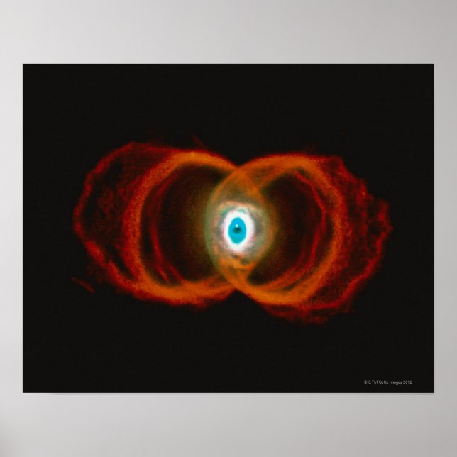 Affiches Nebula en sablier (Devant)