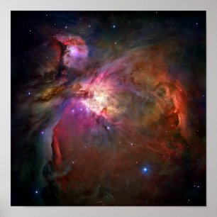 Affiches Nébuleuse d'Orion (télescope de Hubble)