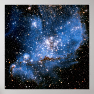 Affiches Nébuleuse NGC 346 Étoiles nourrissons - Photo spat