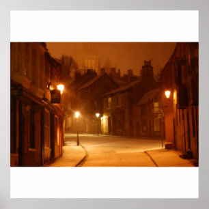 Affiches Neige dans Lincoln Print