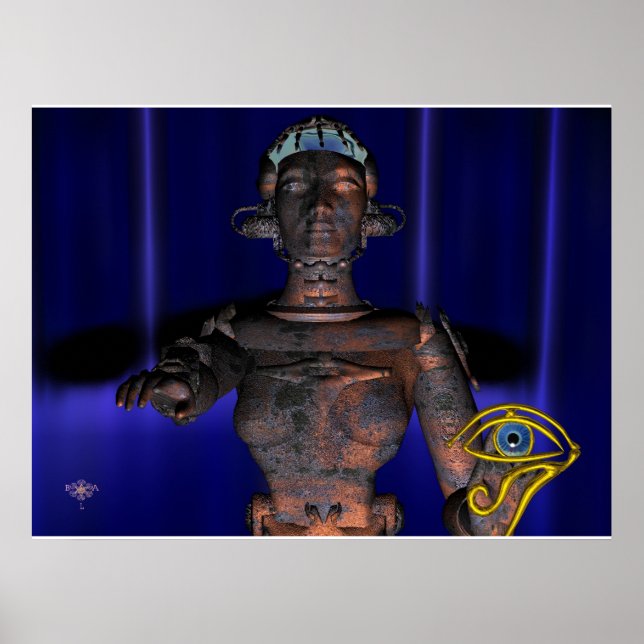 AFFICHES NEMIS / HYPER ANDROID AVEC ANKH (Devant)