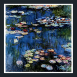 Affiches Nénuphar ; 1914 par Monet<br><div class="desc">Vintage peinture impressionniste "Nénuphars" de 1914,  Claude Monet.</div>