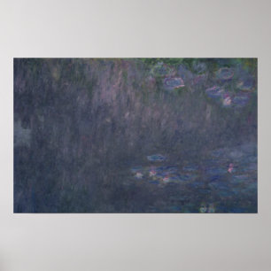Affiches Nénuphars de Claude Monet   : Réflexions des