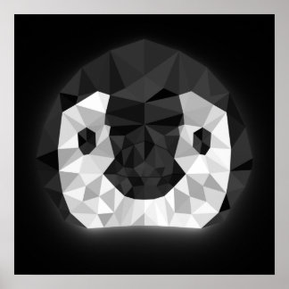 Affiches Neon Penguin