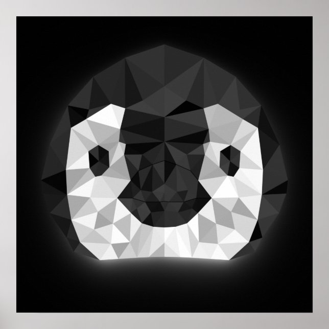 Affiches Neon Penguin (Devant)