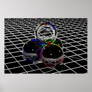 Affiches Neon Spheres