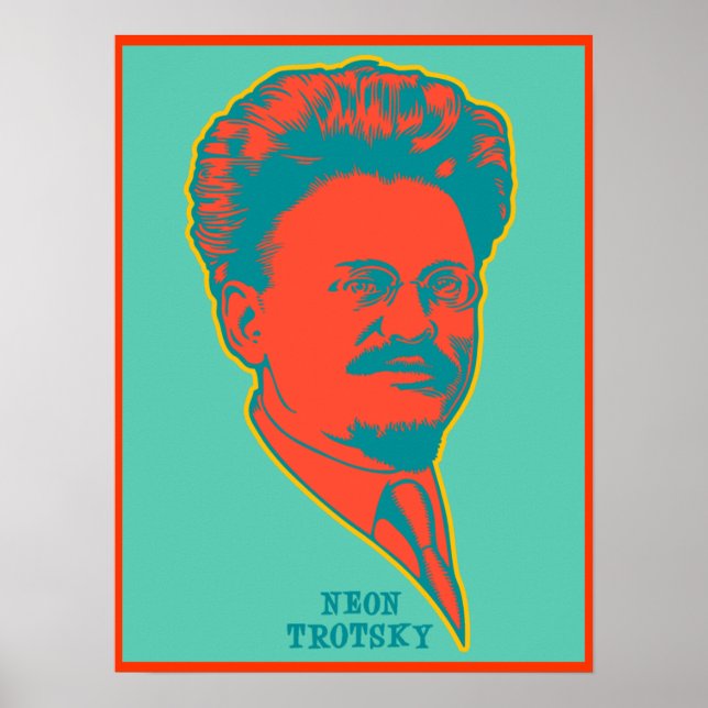 Affiches Neon Trotsky (Devant)