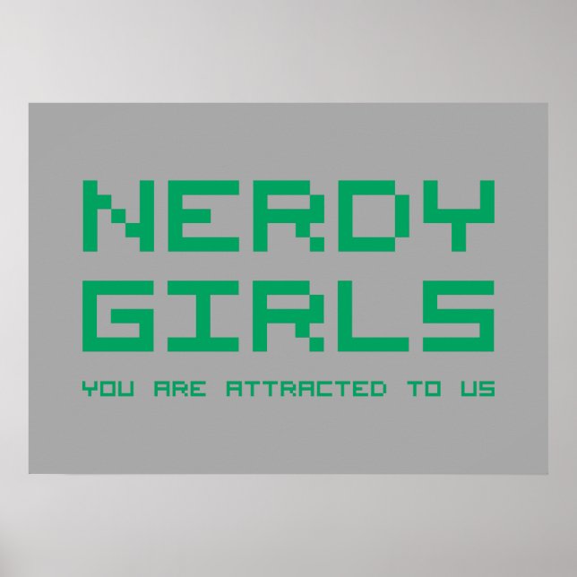 Affiches Nerdy Girls 2 (Devant)