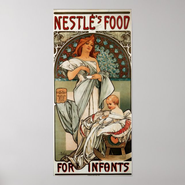 Affiches Nestlé Nourriture Pour Les Enfants (Devant)