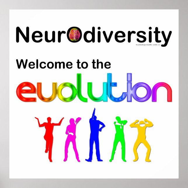 Affiches Neurodiversity Welcome (Devant)