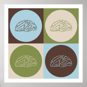 Affiches Neurologie d'art de bruit