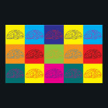 Affiches Neuroscience Pop Art<br><div class="desc">Neuroscience Pop Art. Si Neuroscience est votre passe-temps,  votre profession ou votre obsession,  montrez-le avec de grands t-shirts Neuroscience,  des tasses,  des autocollants et plus encore. Ce sont aussi de grands cadeaux pour les autres fans de neurosciences !</div>