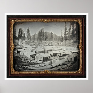 Affiches Nevada City, 1852 par Joseph Blaney Starkweather
