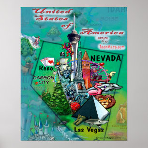 Affiches Nevada USA