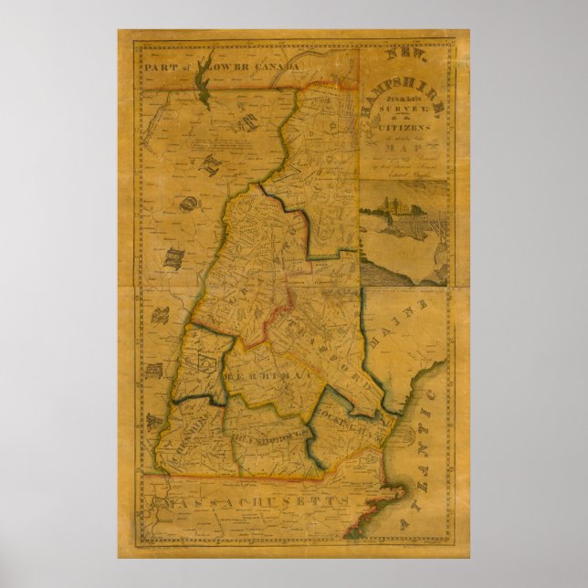 Affiches New Hampshire 4 (Devant)