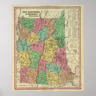 Affiches New Hampshire & Vermont 2
