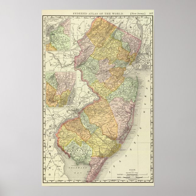 Affiches New Jersey 10 (Devant)