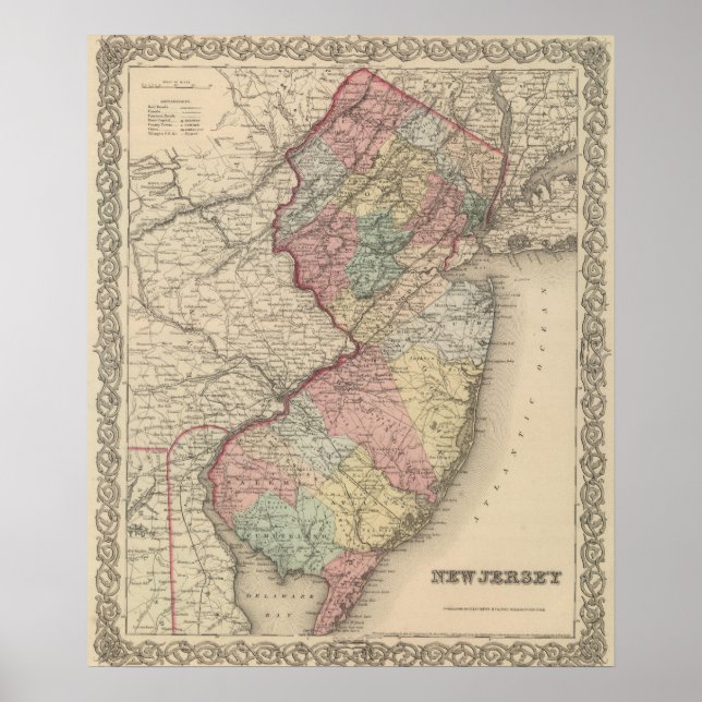 Affiches New Jersey 13 (Devant)