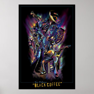 Affiches "New Orleans - Café noir"