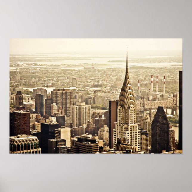Affiches New York City - Chrysler Building (Devant)