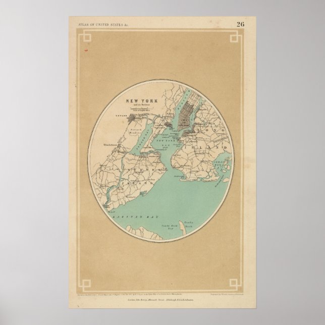 Affiches New York et ses environnements (Devant)