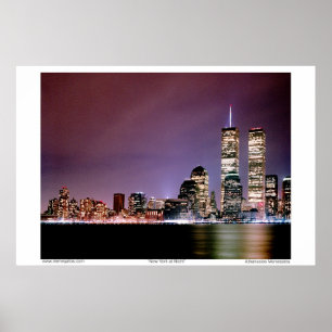 Affiches New York la nuit