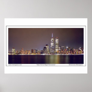 Affiches New York la nuit