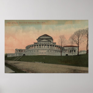 Affiches New York, New York - Hall of Fame, New York Univer