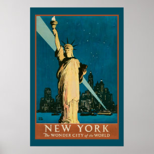 Affiches New York Wonder City of the World