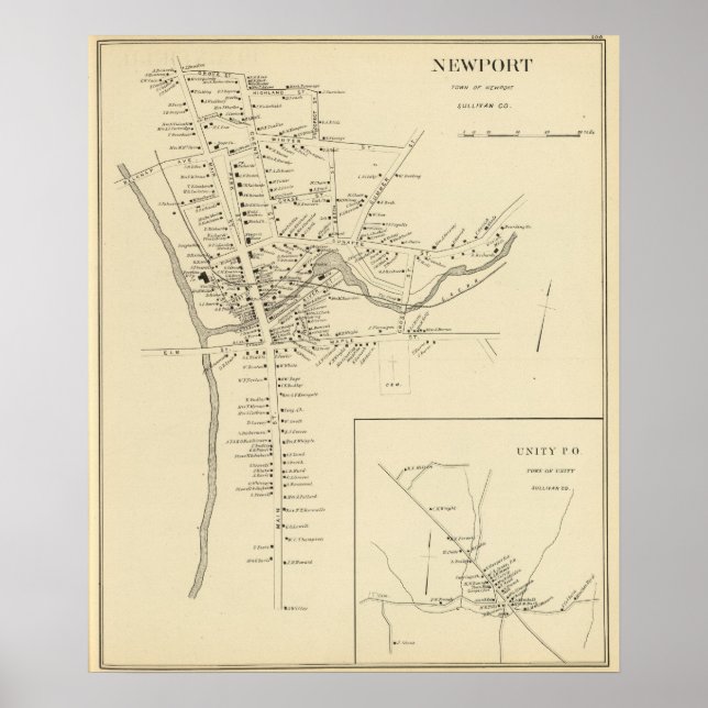 Affiches Newport, Sullivan Co (Devant)