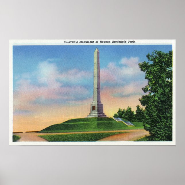 Affiches Newton Battlefield Park View (Devant)
