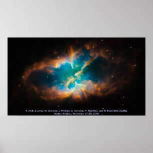Affiches NGC 2818 / Nebula planétaire