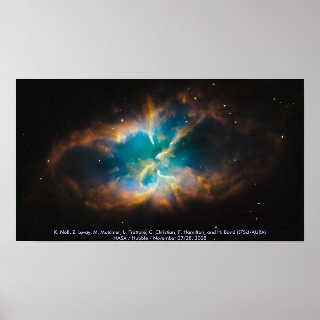 Affiches NGC 2818 / Nebula planétaire (Devant)