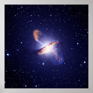 Affiches NGC 5128 Centaurus A Galaxy NASA