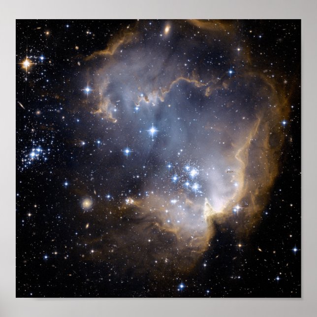 Affiches NGC 602 étoiles brillantes NASA (Devant)