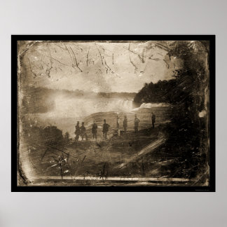 Affiches Niagara Falls Daguerreotype 1853