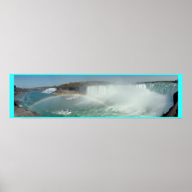 Affiches Niagara Falls Rainbow (Devant)