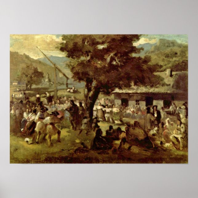 Affiches Nicolae Grigorescu - Hora (Devant)