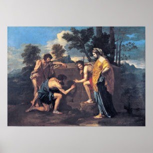 Affiches Nicolas Poussin - Bergers en Arcadia