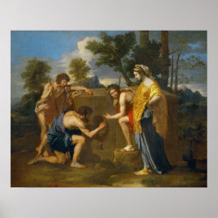 Affiches Nicolas Poussin - Et in Arcadia ego