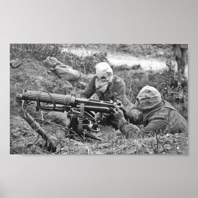 Affiches Nid d'arme automatique (Devant)