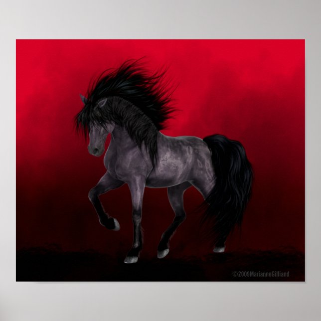 Affiches Night Mare Attend L'Affiche D'Art Gothique (Devant)