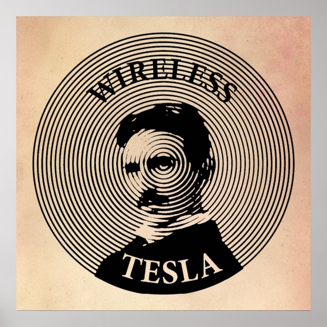Affiches Nikola Tesla (Devant)