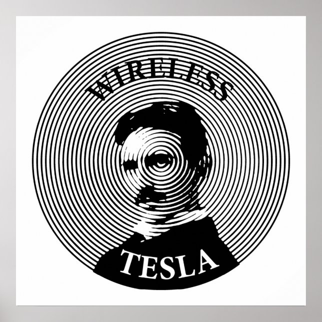 Affiches Nikola Tesla (Devant)