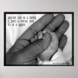 Affiches N'importe qui peut être un père
