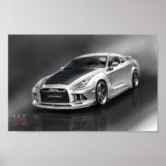 Affiches Nissan GT-R