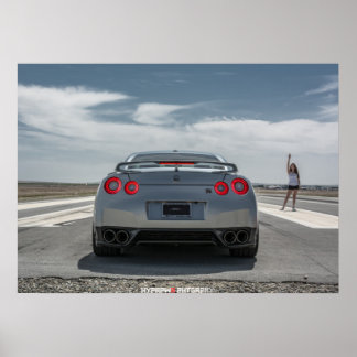 Affiches Nissan GT-R prêt à la course