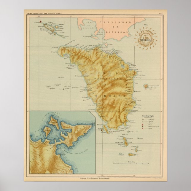 Affiches No 15 Mindoro (Devant)